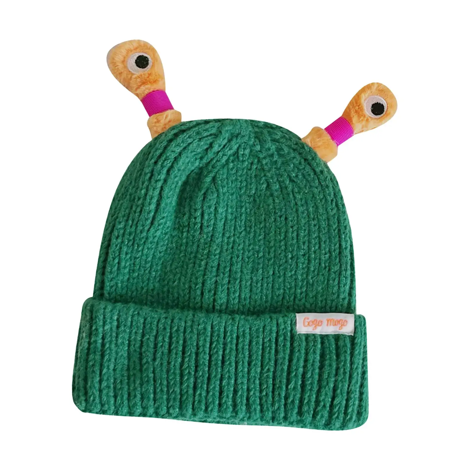 Knitted Hat Funny Warm Cap Stretch Novelty Retractable Hose Cute Winter Hat for Children Women Parent Child Adults Autumn