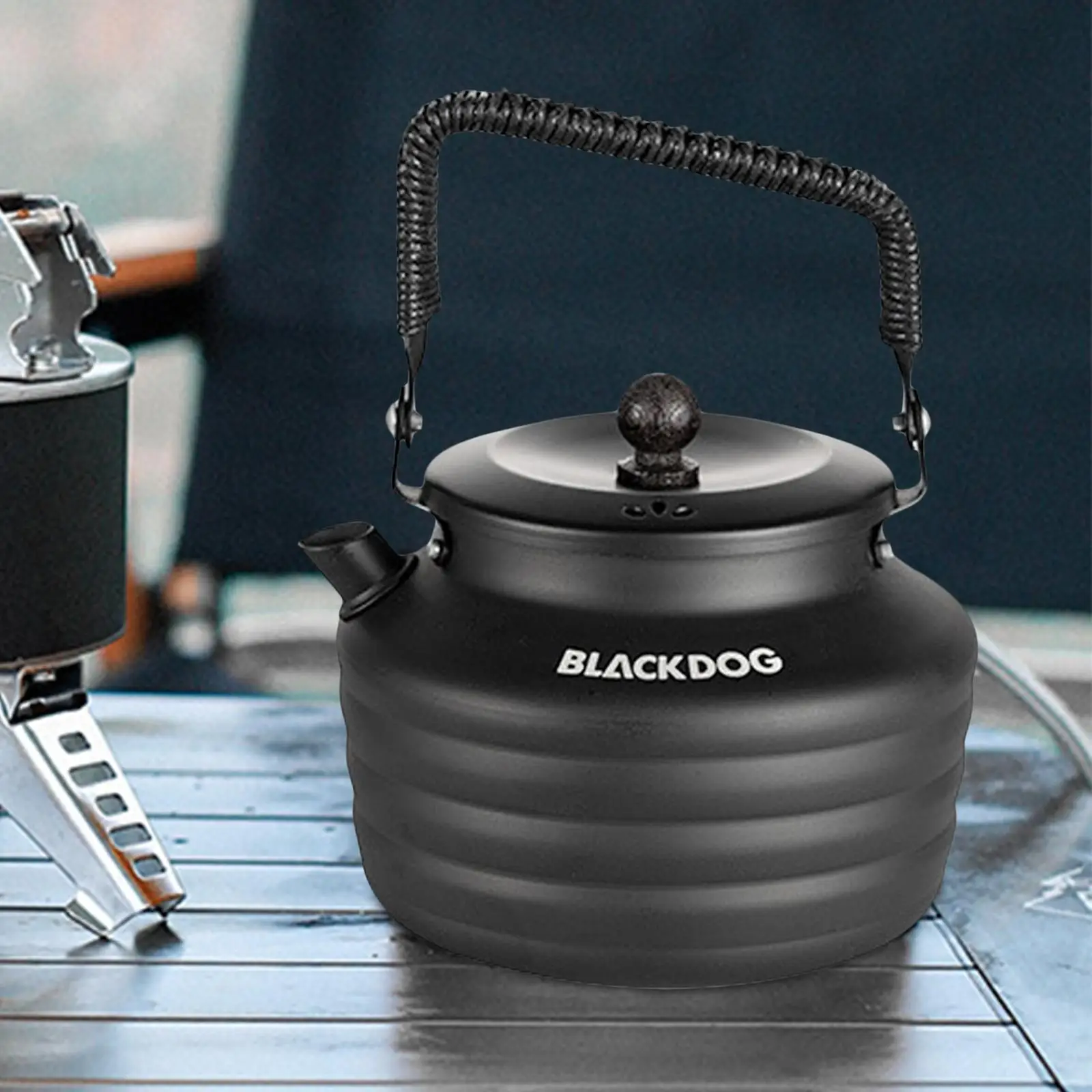 Compact Camping Kettle for Boiling water Teapot Cookware Picnic