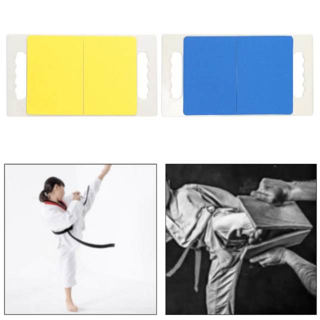 Taekwondo Karate Board for Kids, Rebreakable Punching Board Practice Kick