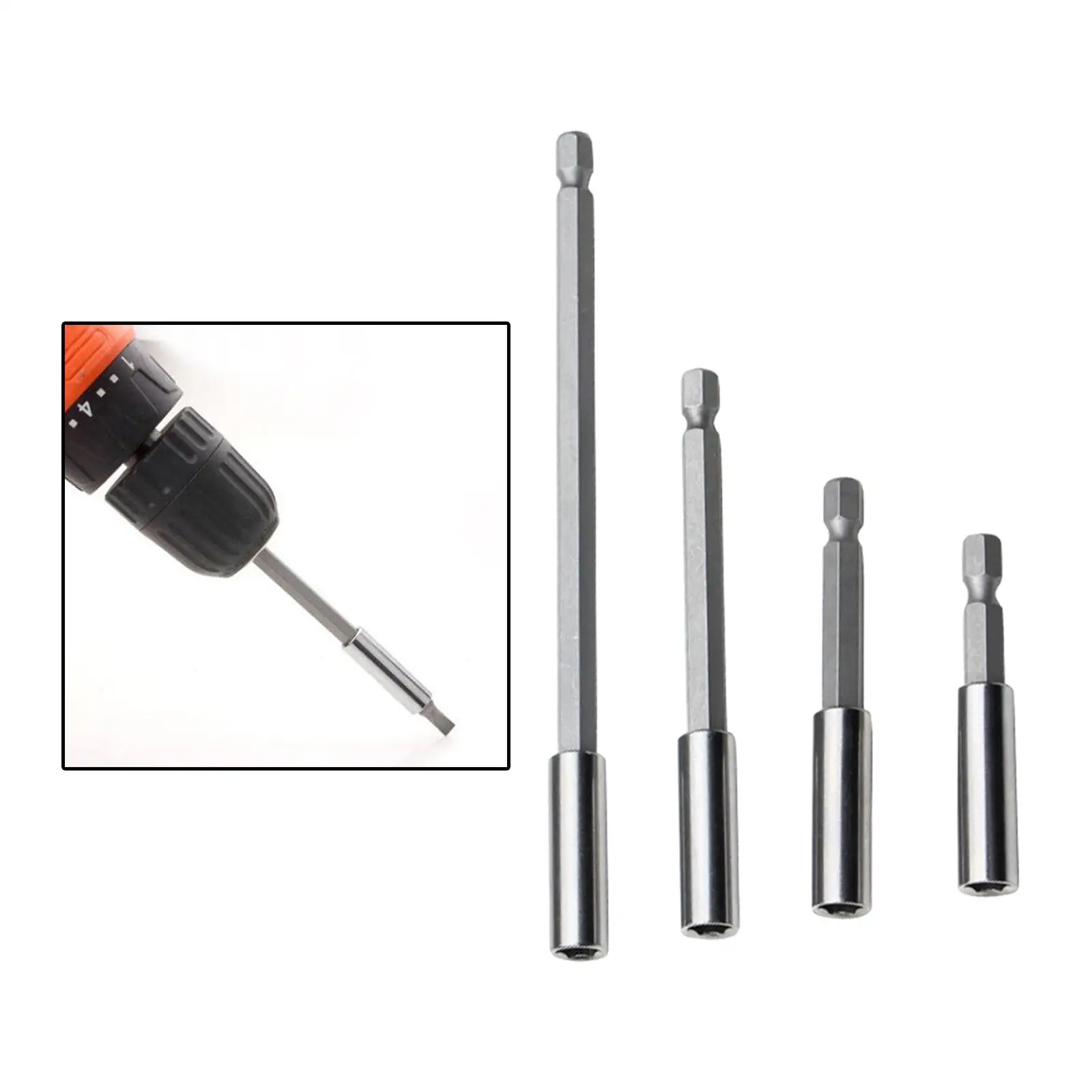 Screwdriver Head Extension Rod Socket Adapter Adapter Extension Sleeve Extension Rod for Cordless Drill Pneumatic Air Batch