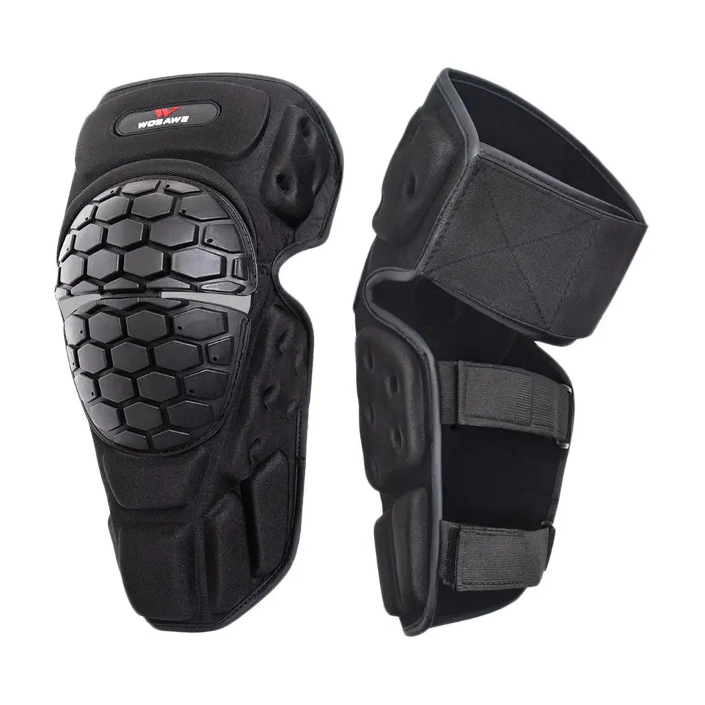 Set of 2 Bike Motorcycle Knee Pads  Guard for Outdoor  Cycling