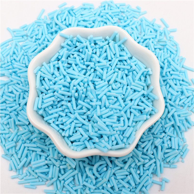 Bunte Mischung aus zylindrischen Polymerscheiben, Streusel zum Schleimfüllen von Ton, DIY-Kristallhandwerk, kleines Kunststoff-Klei-Zubehör – Detail 20