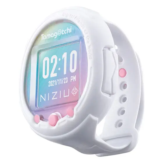 BANDAI Original Tamagotchi Smart 25th Anniversary Limited Touch Screen Watch Electronic Pet Machine Tamasma DIM Card Kids Toys toy figures