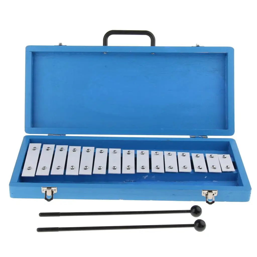 15 Glockenspiel Xylophone A Rigid Case