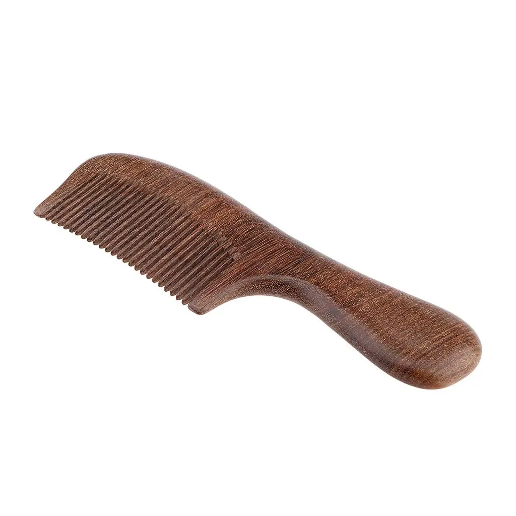 Wooden Comb Hair Beard Detangler for  Natural Anti for Detangling and Styling , Thick, or Straight Hair