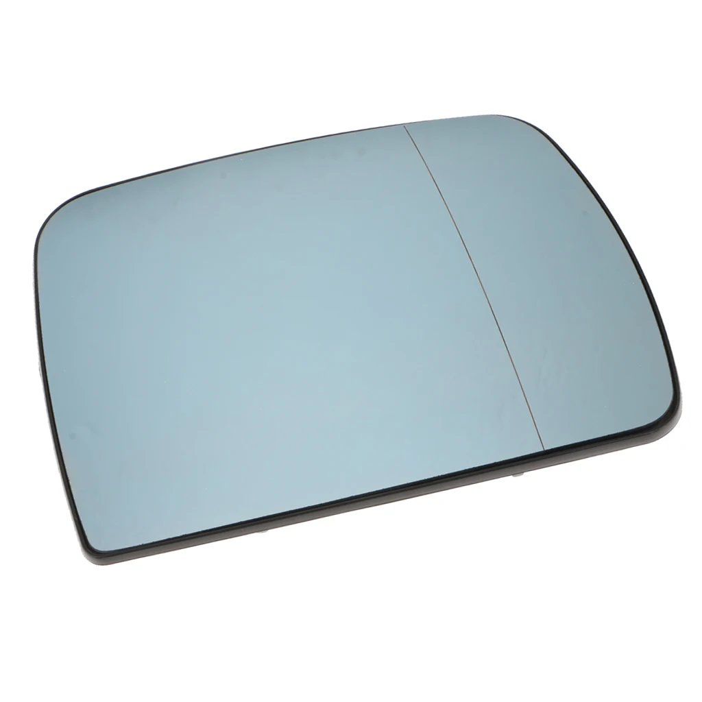 Door Wing Mirror Glass Heated Blue  Side for  X5 E53 99-06