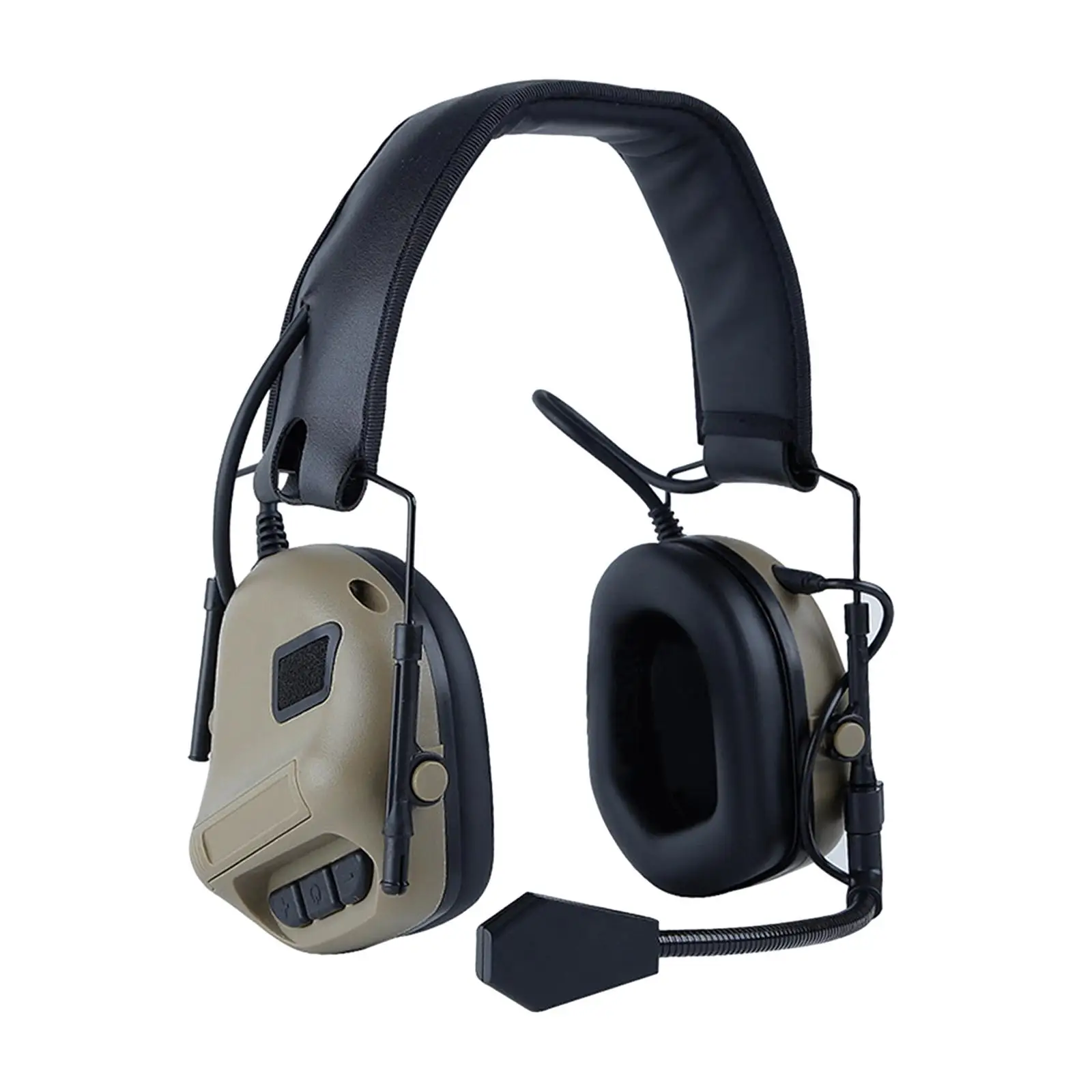 Hearing Protection Foldable Lightweight Ear Cups Ear Defenders Ear Muff for Lawn Mowing Manufacturing Sleeping Concerts Studying