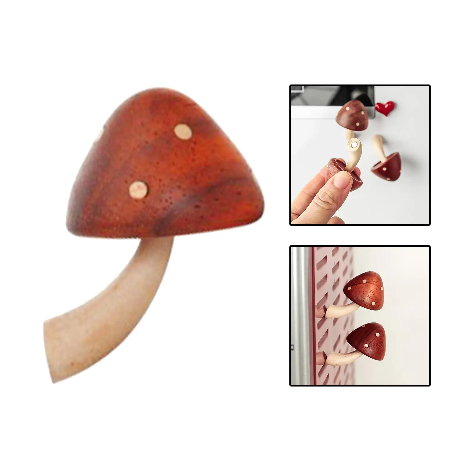Fridge Magnets Mushroom Home Decoration Novelty Adroable Decor Cute
