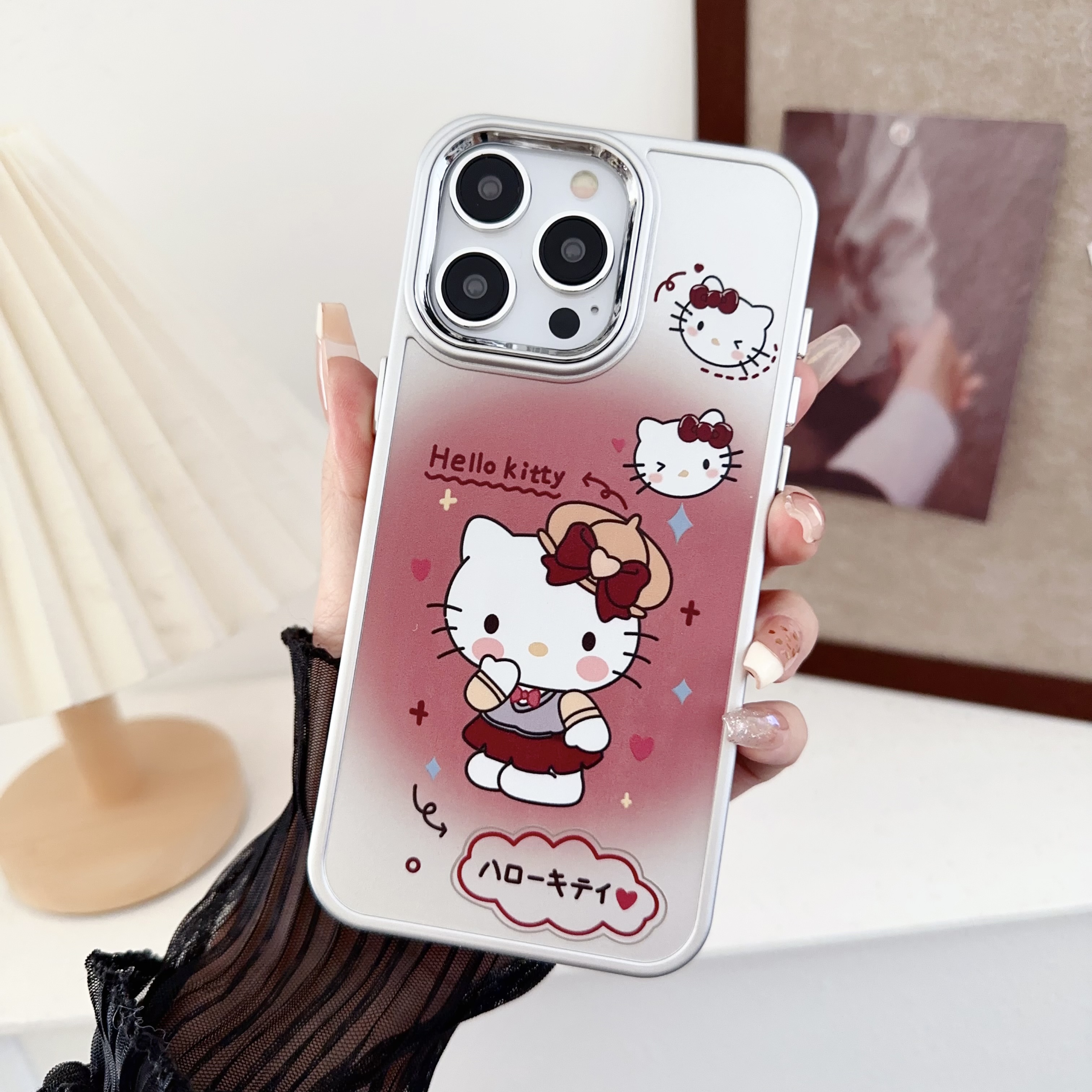 Чехол для телефона с рисунком Hello Kitty для iPhone 15 Pro Max 15 14 13 12  Pro Max | AliExpress