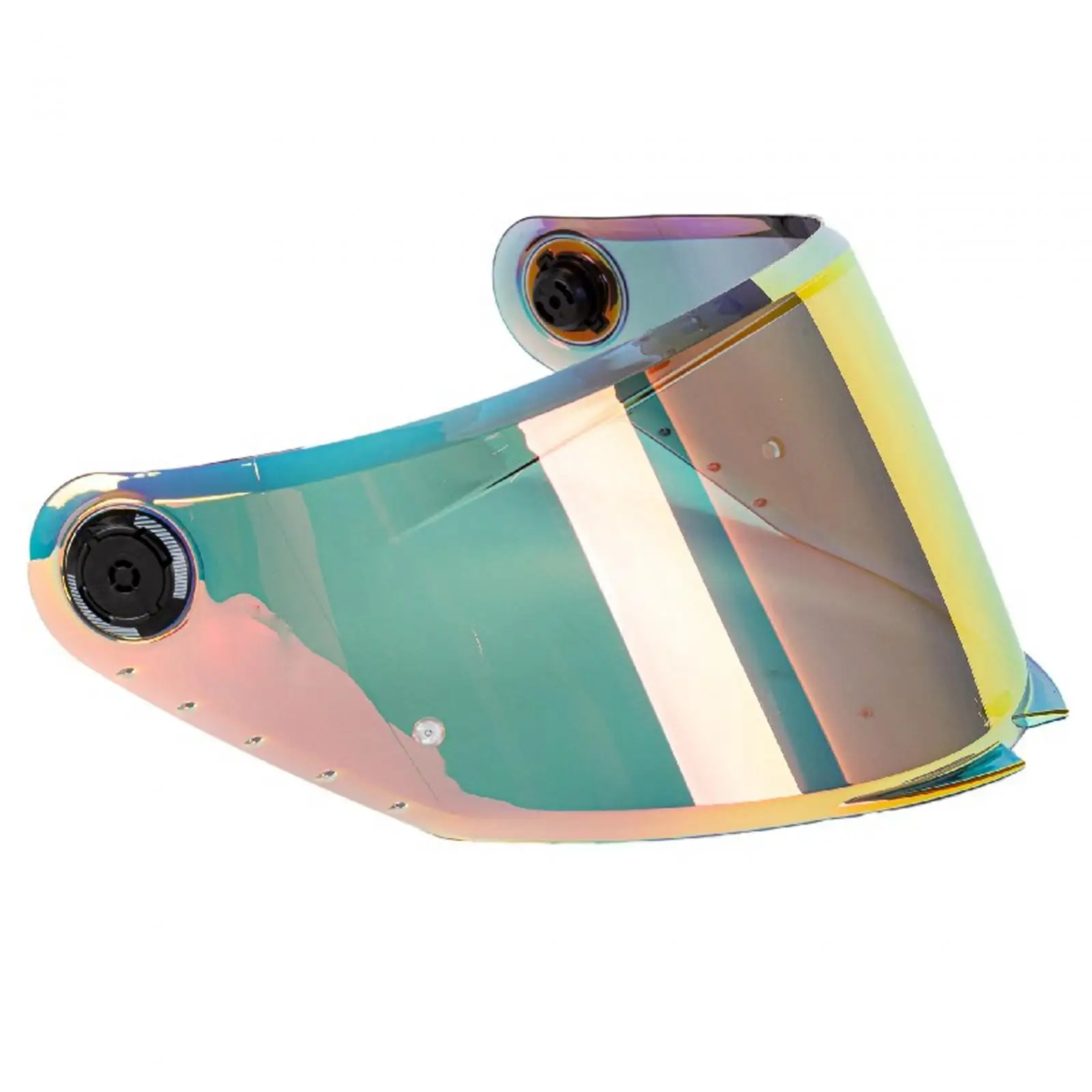 Helmet Shield Lens Retro Wind Shield Helmet Part Accessories for Kyt TT Course Lightweight Premium Convenient Installation