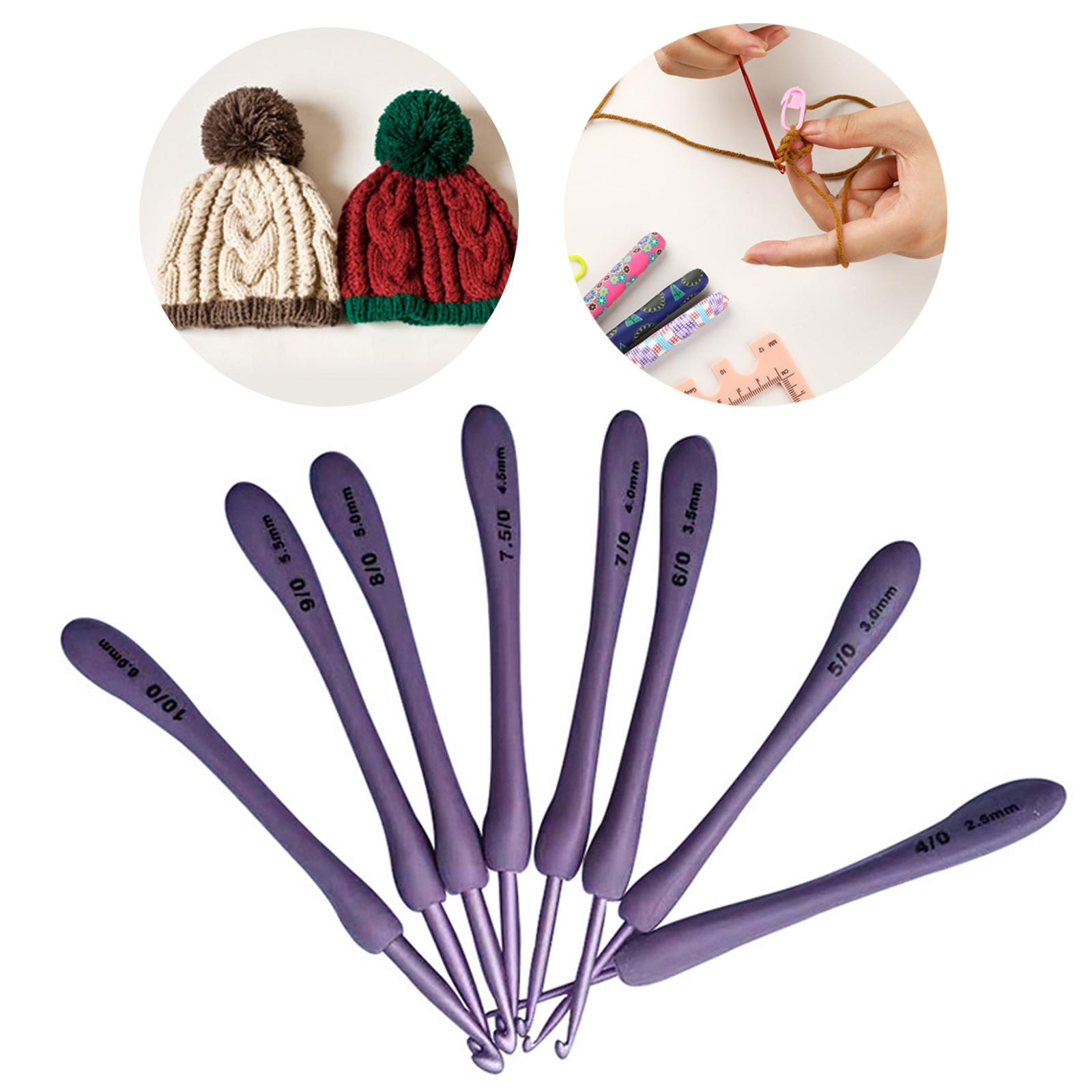 Crochet Needles Set 2.5-6mm Crochet Hooks for DIY Crochet Handmade Sweaters Gloves