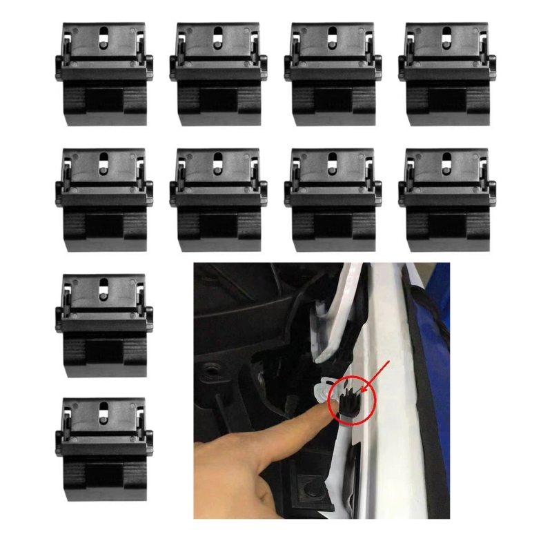 Frontstoßstangen-Box-Schnalle, Hauben, Kofferraum-Schnalle, fester Clip für Modell 3/Y 1472872-00-B – Detail 1