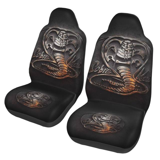 Cobra Kai Car Seat Covers Set Karate Kid Travelling Anniversary buy Birthday Gifts