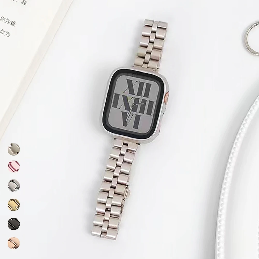 Kate Spade Gold Silver Apple Watch Band | Gold Apple Watch Black Band -  Stainless - Aliexpress