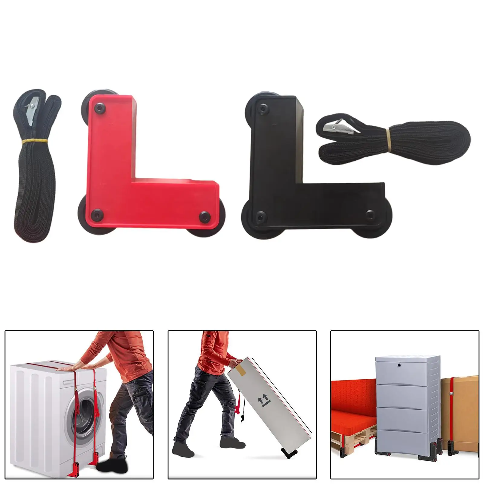 Heavy Duty Heavy Furniture Lifter Multi Function with Lashing Strap Mover Sliders Kit for Furniture Sofa Move Tool