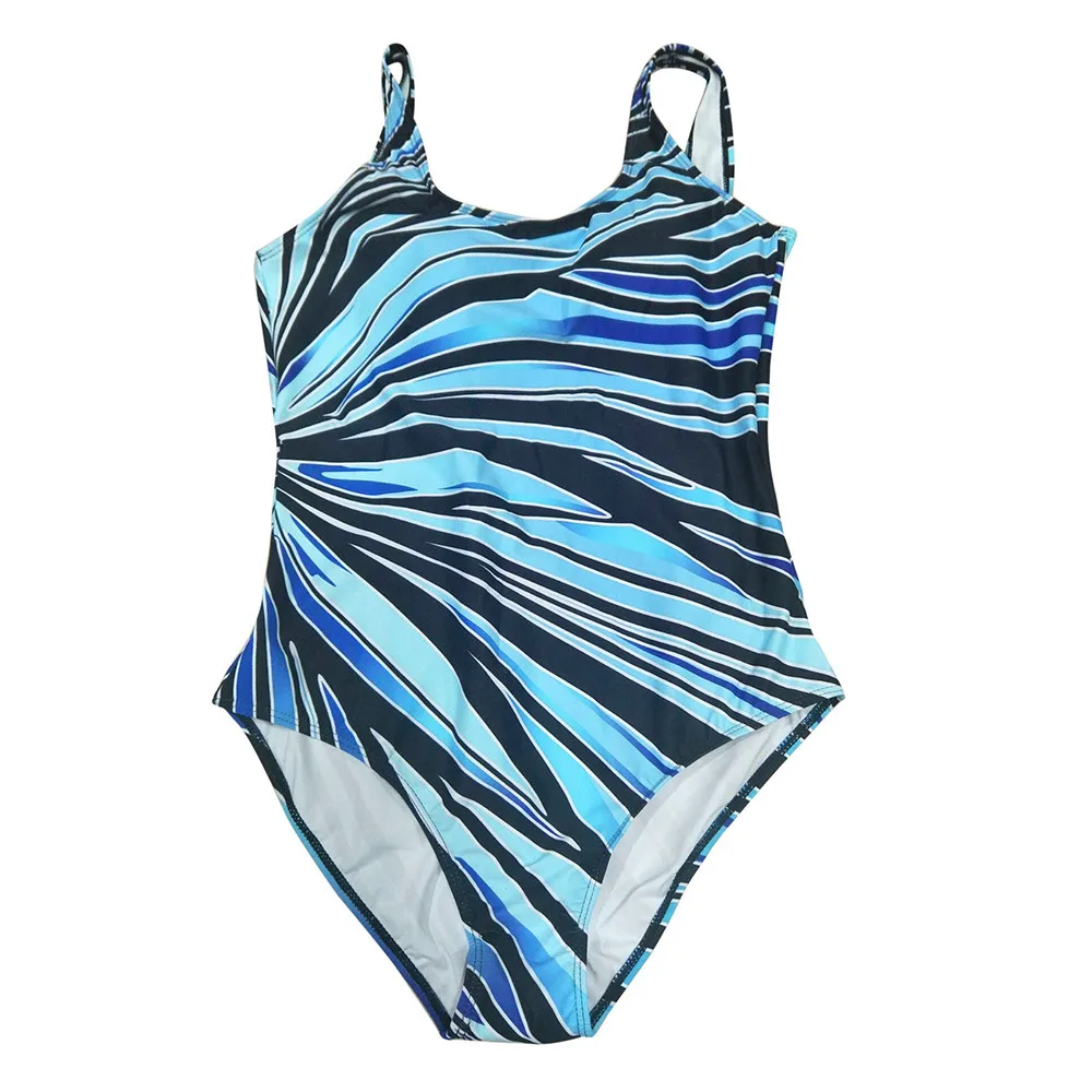 JAYCOSIN Womens Striped Printed Swimsuit Plus Size Monokini Swimming Costume Padded Swimsuit Beachwear Swimwear Push Up Biquini gold bikini set