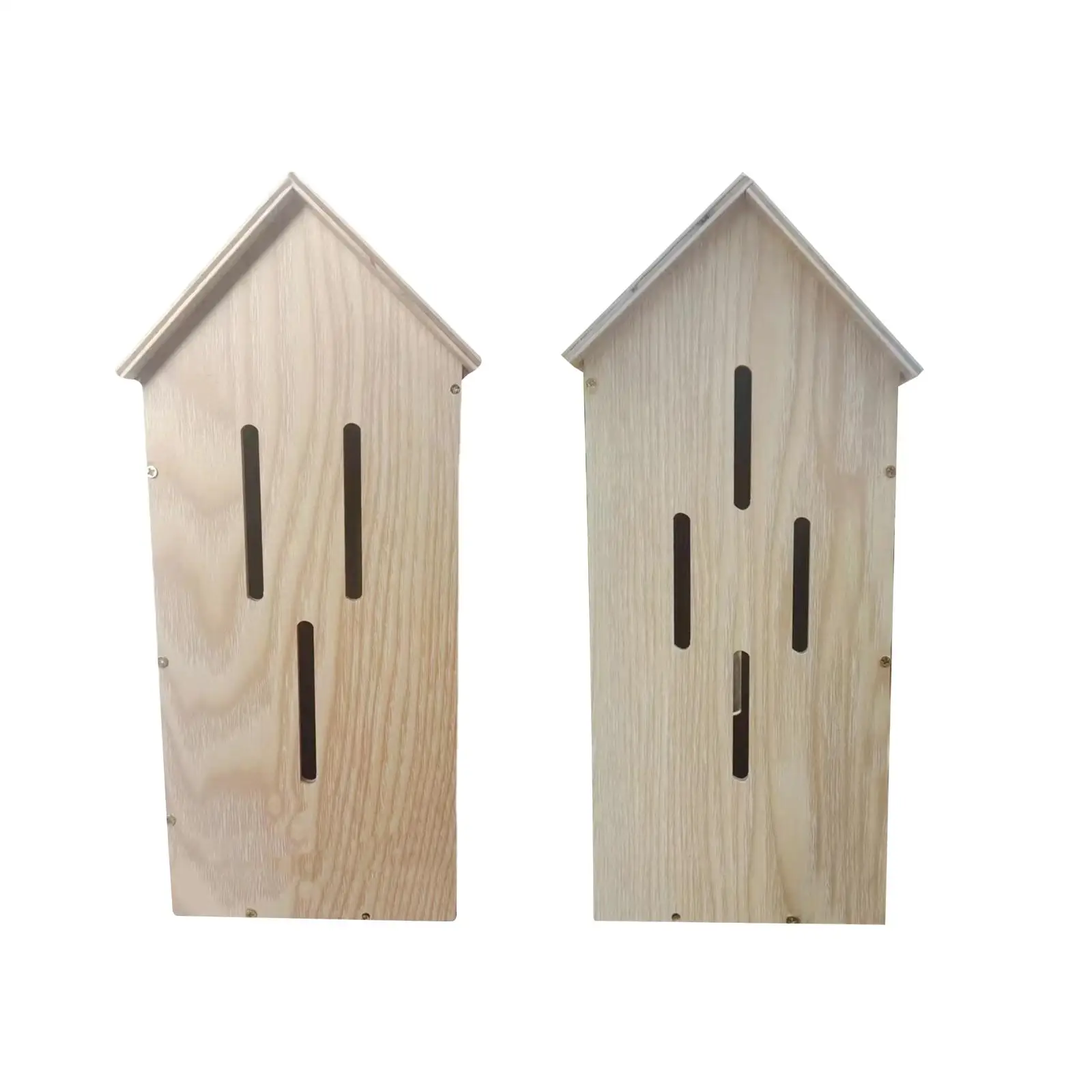 House Tree Guards Trunk Protector Butterfly Habitat Supplies Wooden Butterfly House for Garden