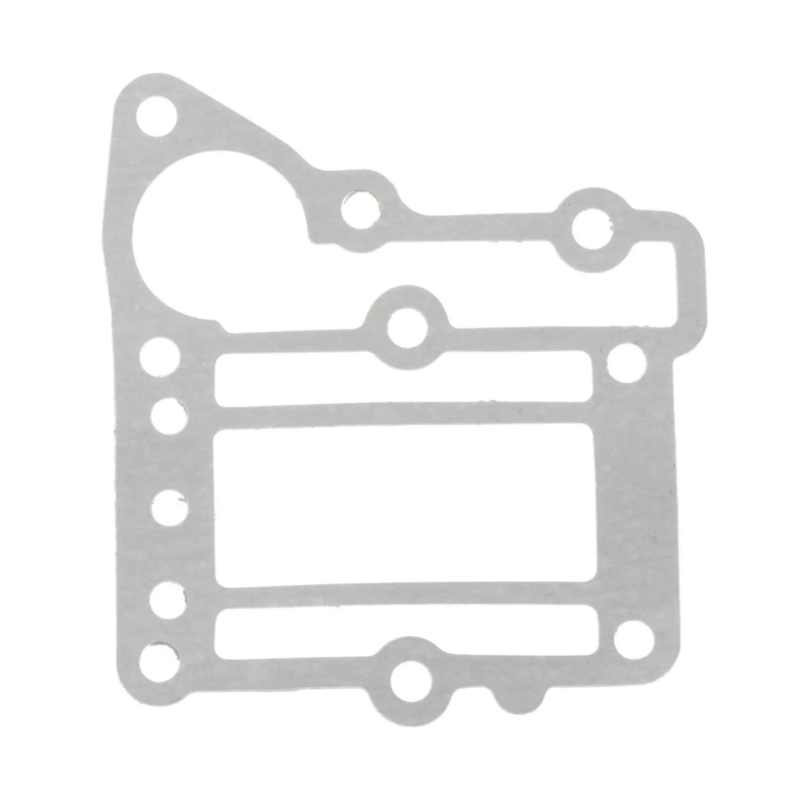 Motorcycle Gasket Outer Cover, Outer Exhaust Gasket, 6E3-41114-A1 Thermostat for Yamaha 5HP Outboard Motor 4B 5C 85
