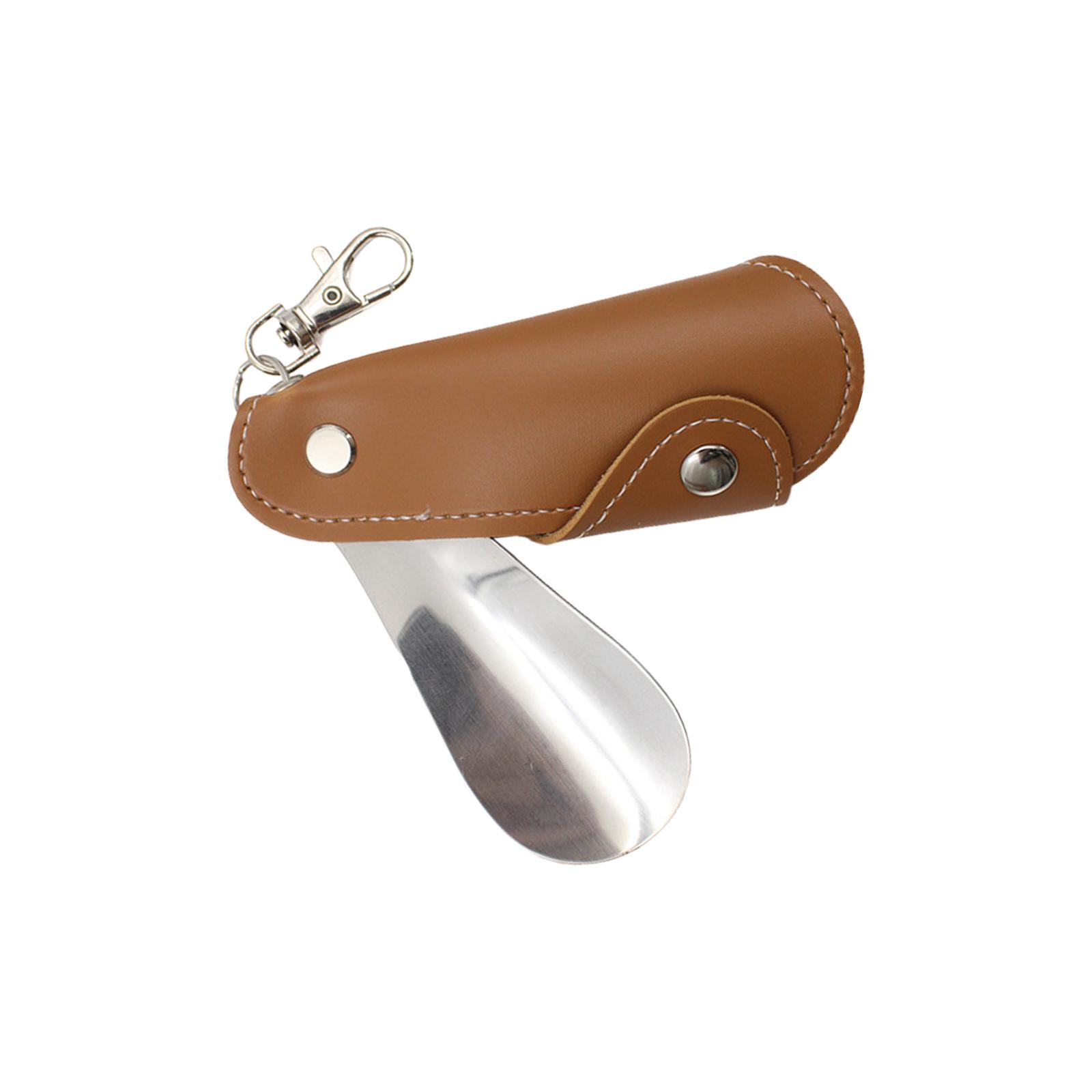 Portable Shoehorn Shoe Helper Folding with Buckle Durable Shoe Lifter for Shoes Summer Sandals Seniors Kids Gentleman Parents