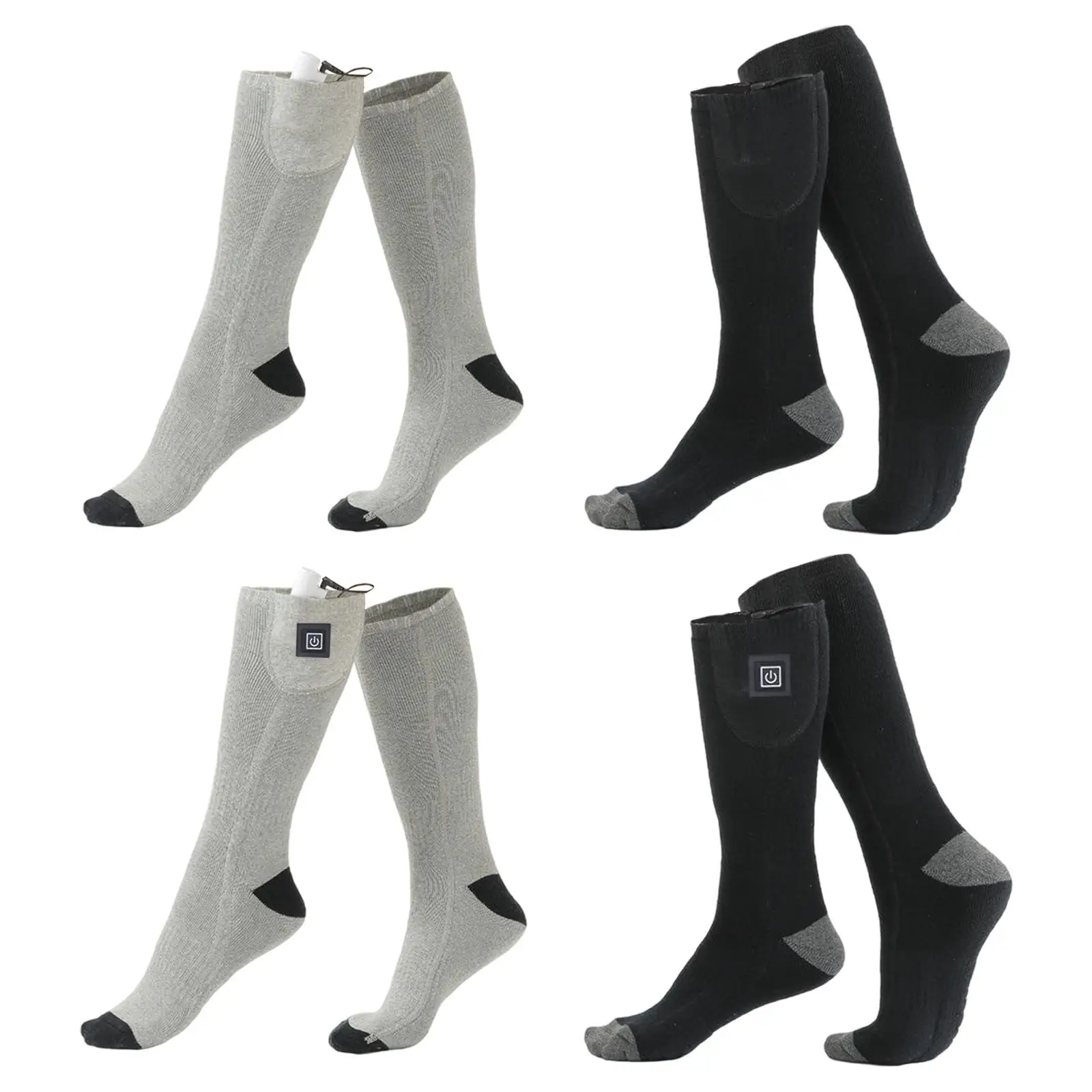 Heated Socks Foot Warmer Warm Long Stockings Heating Sock for Hunting Sport