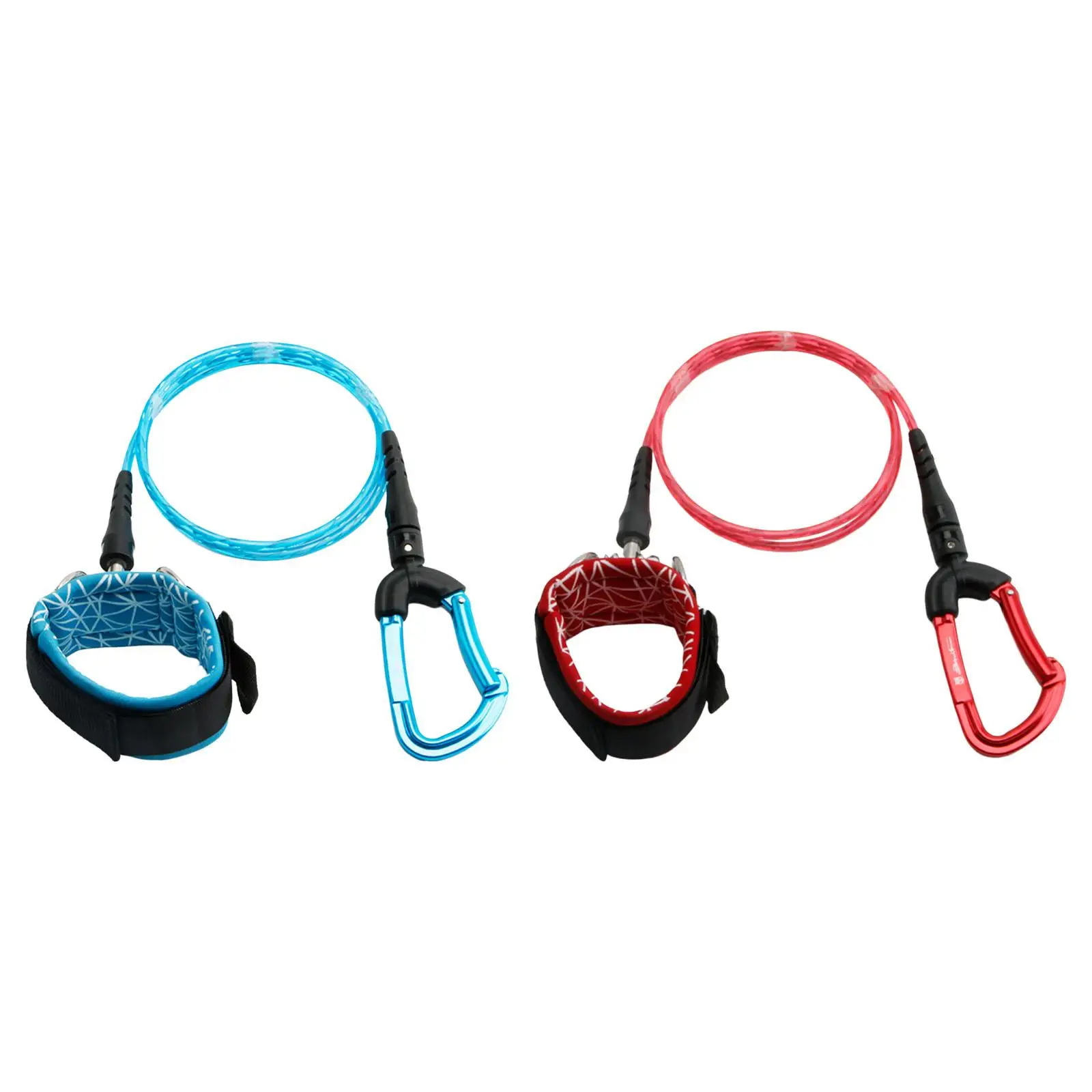 Freediving Lanyard with Adjustable Safety Rope for Drift Diving