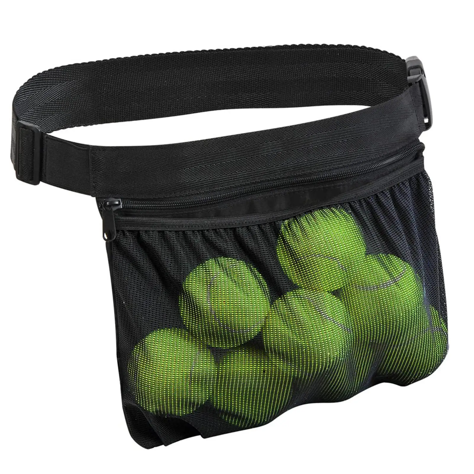 Tennis Ball Holder Pickleballs Waist Hip Training Bag Women Men Pickleballs