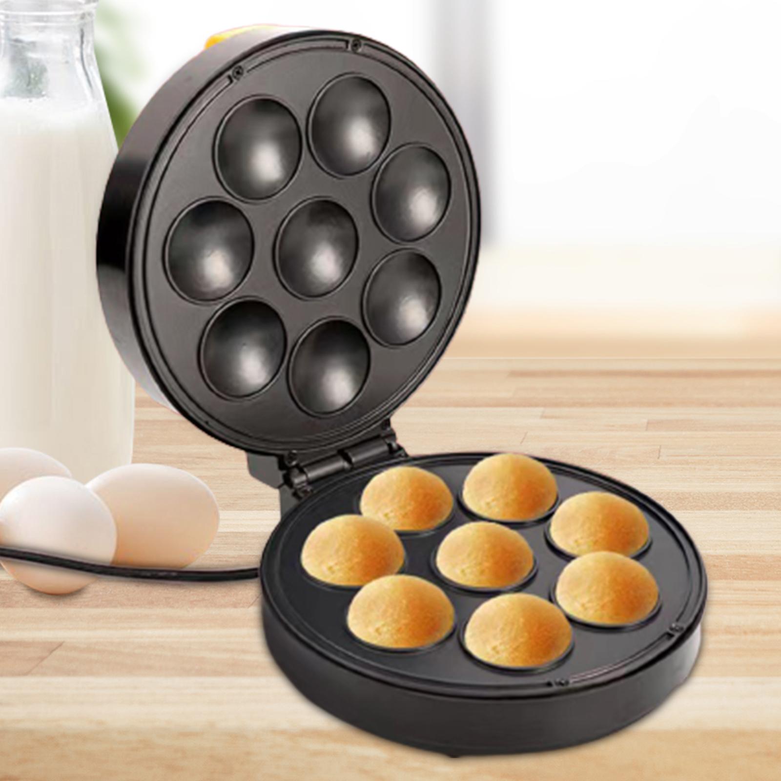 Donut Maker Machine Nonstick Surfaces Dessert or Snack Making Electric Small Doughnuts Maker Bread Maker for Kids and Adults