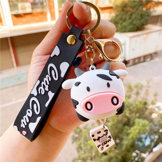 Cute Highland Cow Key Chain - Creative Cartoon Animal Car Key Pendant -  Perfect Birthday Gift - Temu