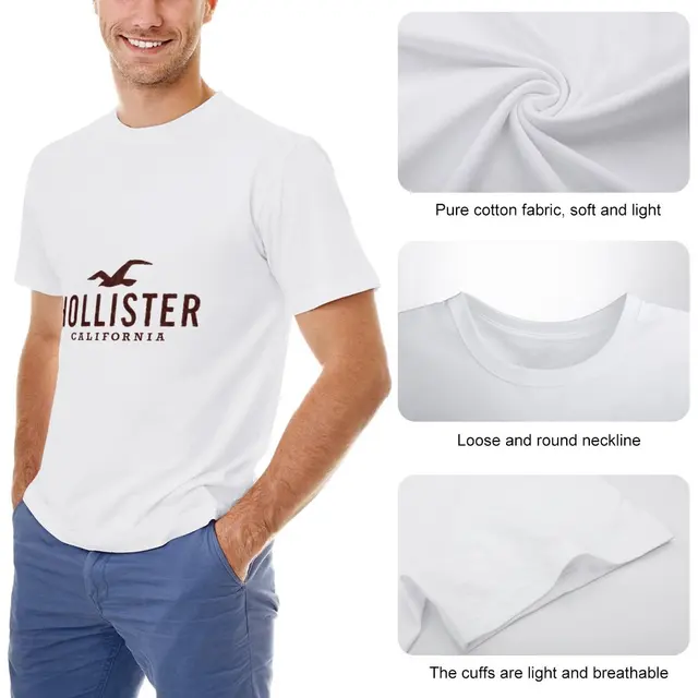 BEST SELLER - Hollister Merchandise T-Shirt boys animal print shirt custom t  shirts hippie clothes men clothing