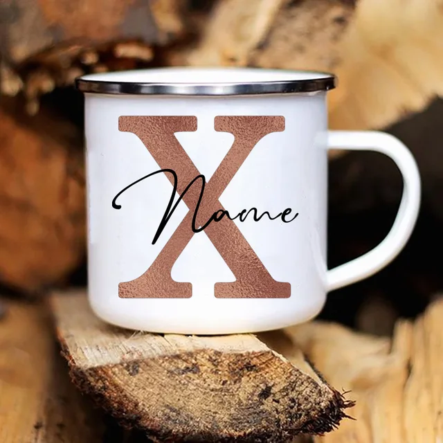 Personalized K Initial' Mug