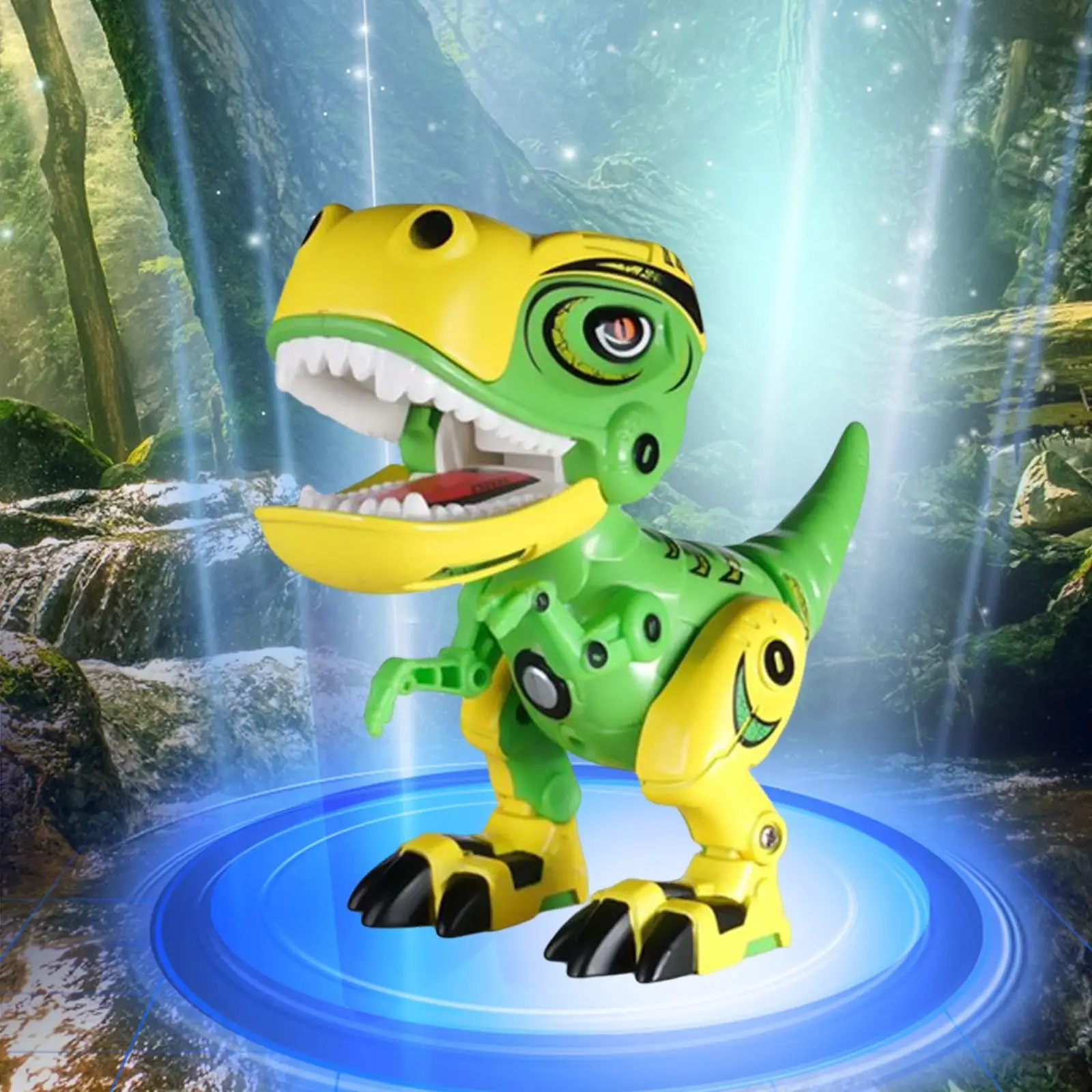 Realistic Electric Dinosaur Toy Dinosaur Action Toy Figures with Sound and Light Early Education Toy for Children Girls Gifts