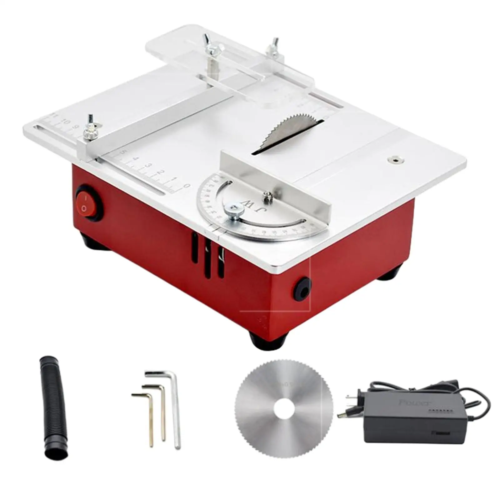 Mini Table Saw Liftable DIY Model Crafts Cutting Tool Hobby Table Saw for Plastic Wood Acrylic Cutting Miniature Wood Crafts