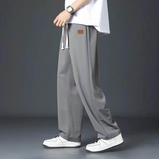 Tide Brand Mens Summer Ice Silk Lounge Pants Loose Fit, 100KG Weight, Wide  Leg, Straight Fit Perfect For Casual Sports And Running W0411 From  Liancheng03, $9.36