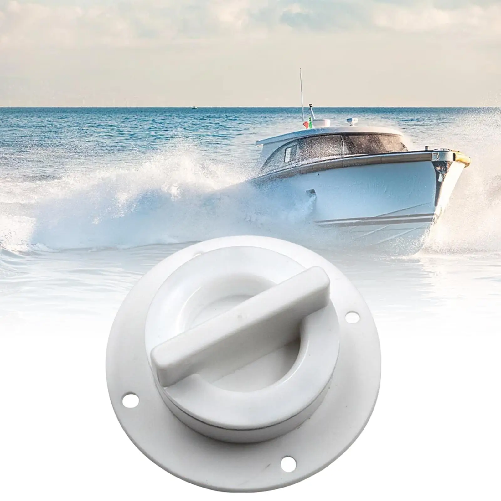 Boat Transom Bung Yacht Accessories Replacement 9cm Od Outlet Drainage Plug