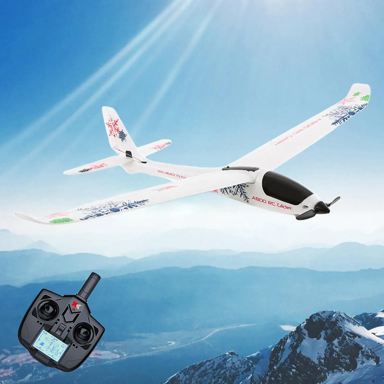 XK A800 Glider Fixed Wing Radio Control Toy for Children Traveling