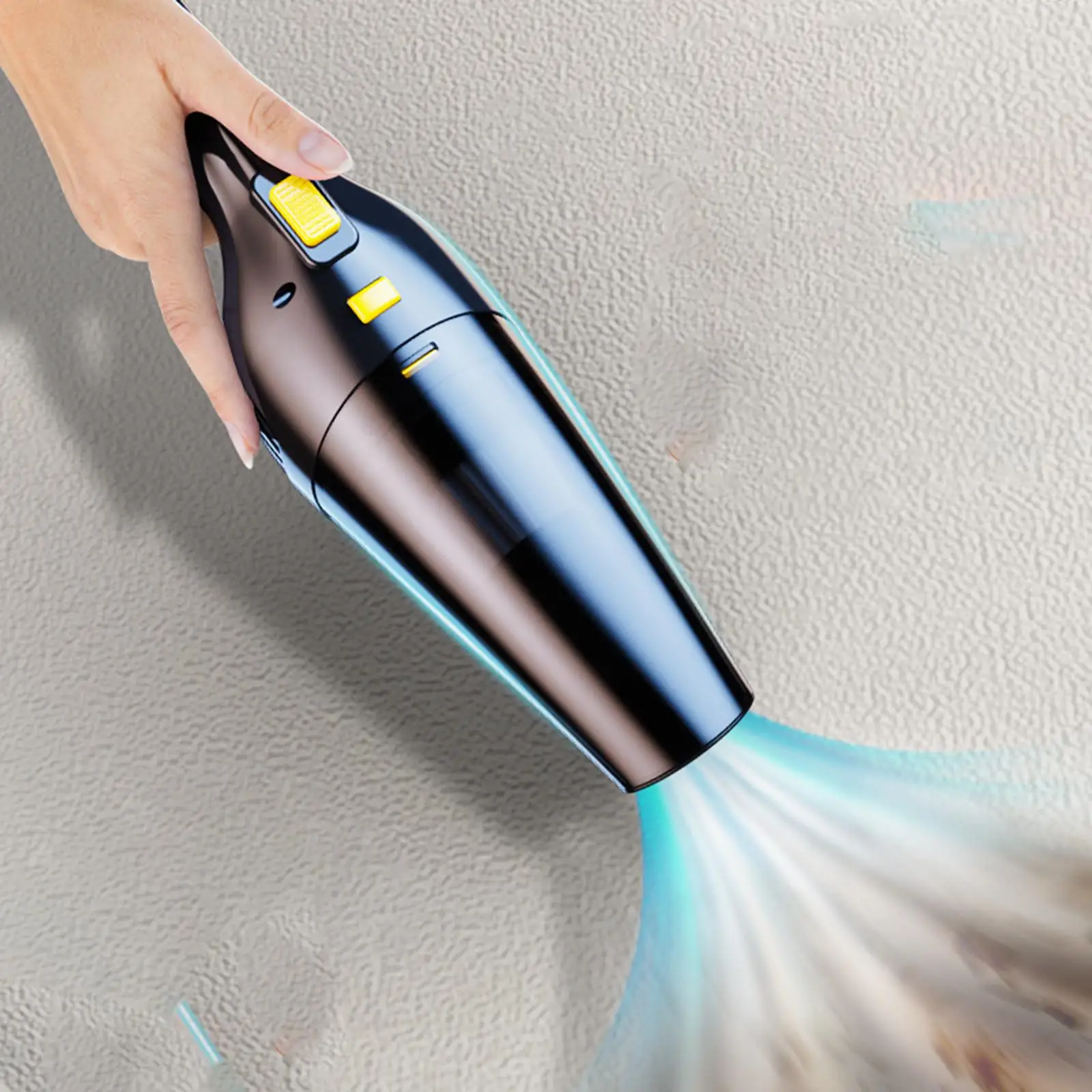 Handhold Car Vacuum Cleaner Wireless Powerful Car Cleaner Quick Chargeable Home Office Sofa Vacuum Cleaner