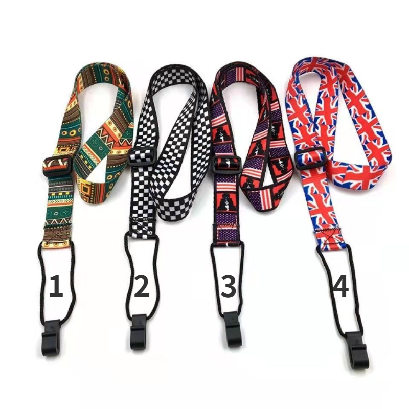 Description Picture 2 of itemCotton Woven Ethnic Wind Strap, Ukulele Hook Strap, 26 ", Foreign Trade, Hot Selling