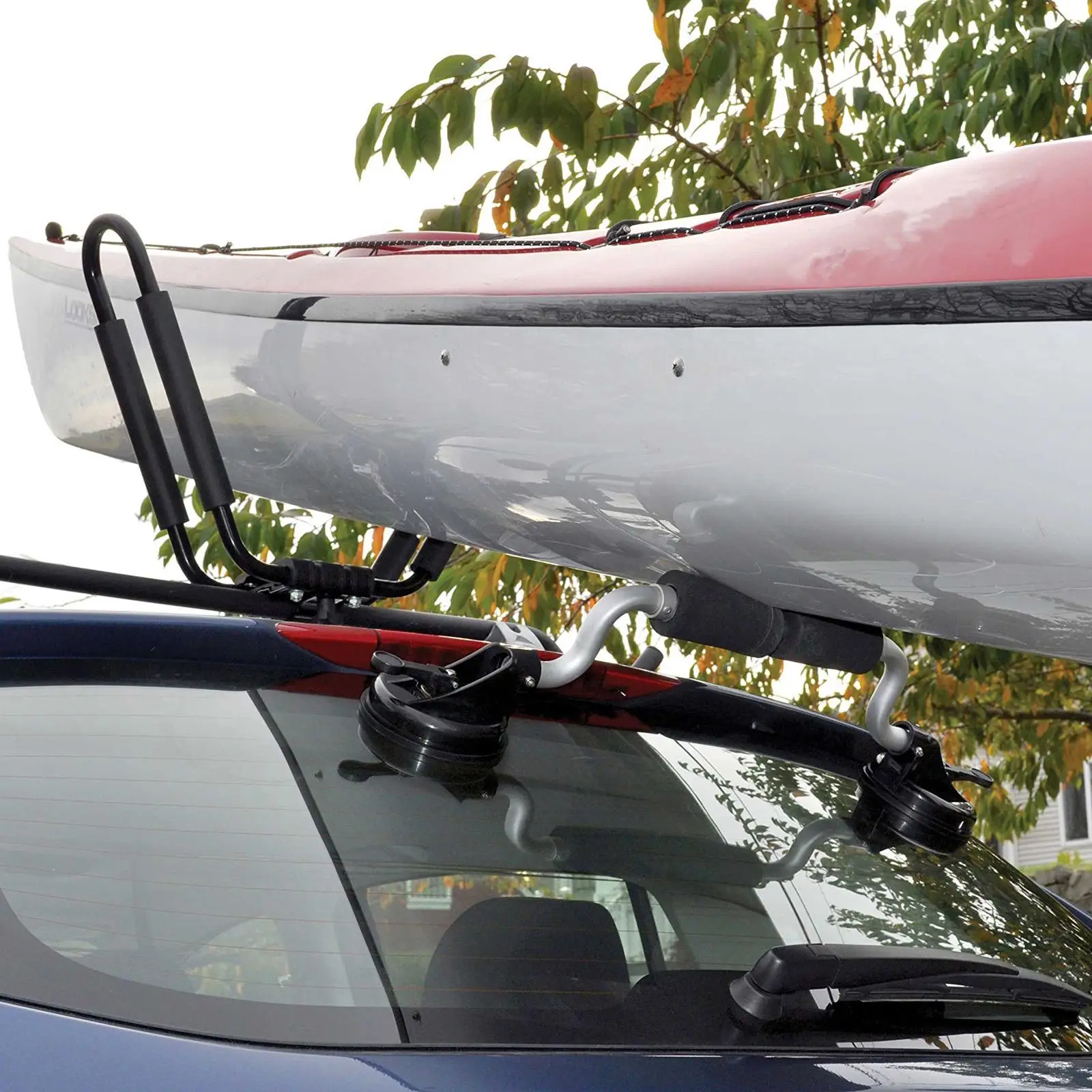 Kayak Roller Canoes Surfboard Load Assist Car Roof Rack Suction Cup Holder