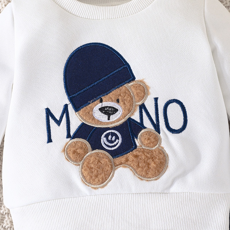 Title 4, Terno For Kid 3-24 mesi Casual Cartoon Bear T-s...