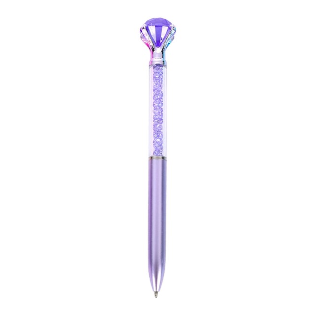 ACMECN Pen with crystal Ballpoint Pen Bling Diamond Decorative Pens  Retractable Smooth Writing Instruments Famous Brand Ball Pen - AliExpress