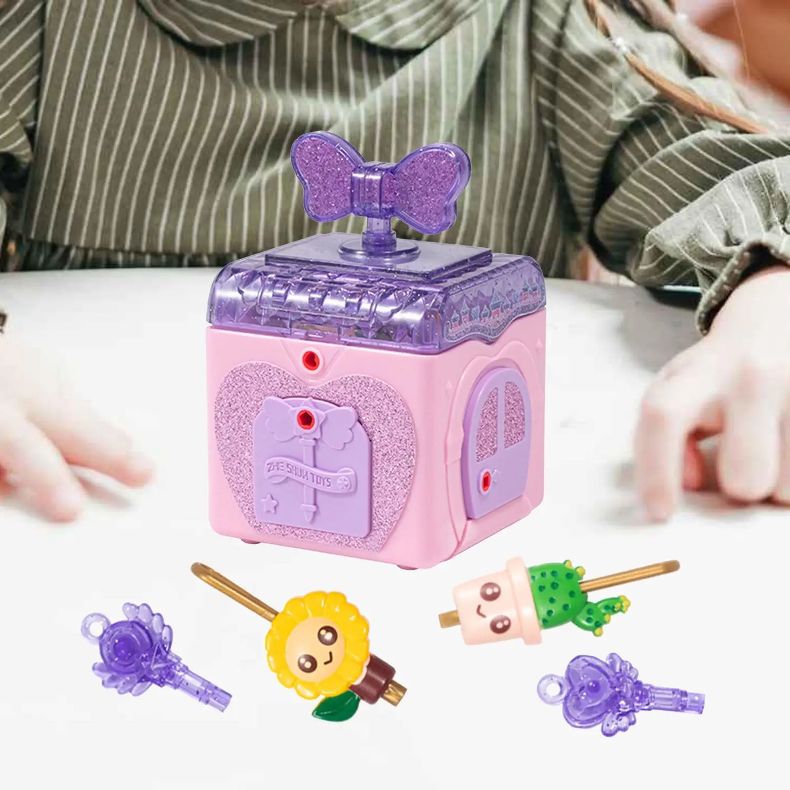 Unlock Jewellery Box Find The Jewels Party House Educational Toy Puzzle Surprise Treasure Chest for Girls Festival Gift