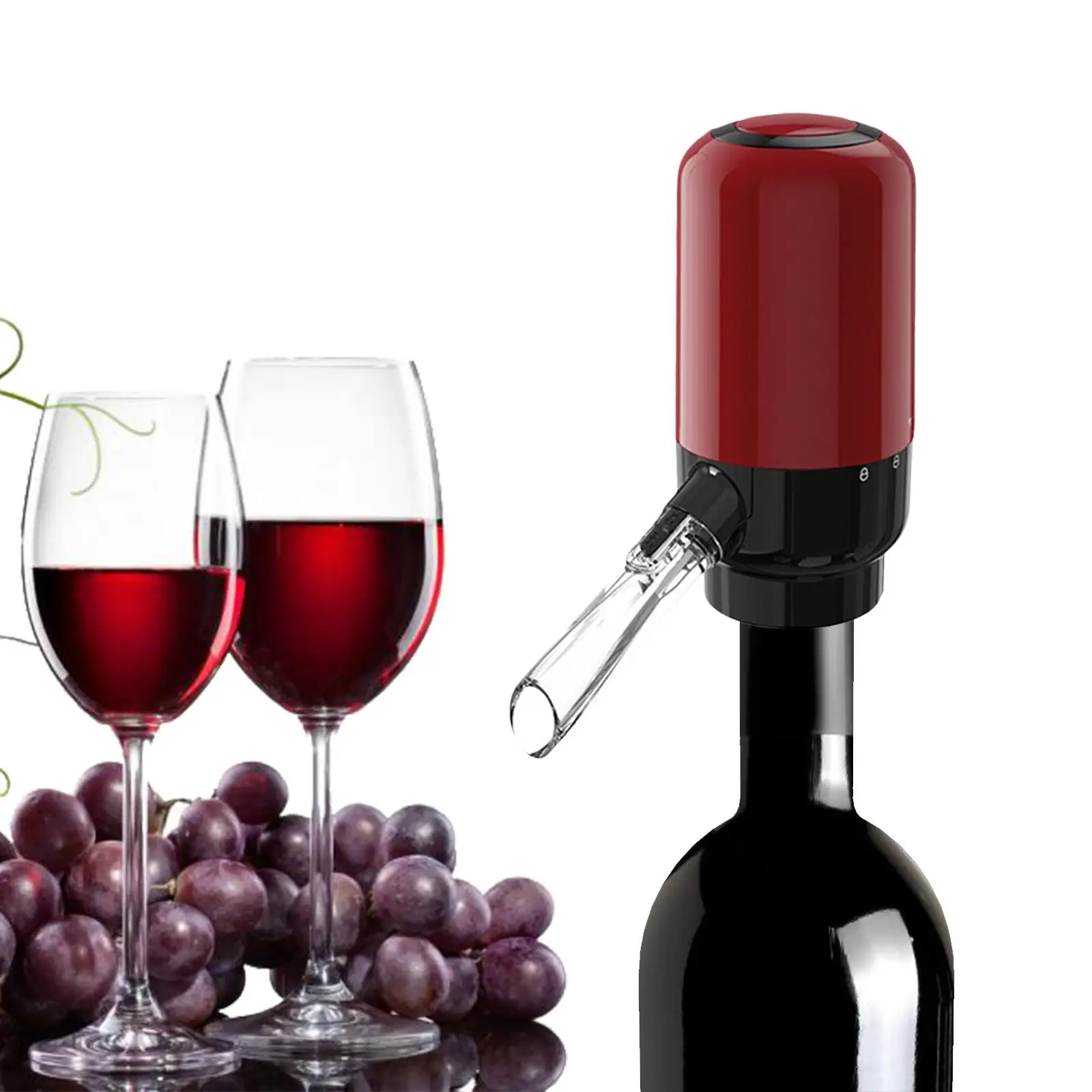 Electric Wine Aerator Pourer Accelerated Oxidation for Red White Wine Lovers