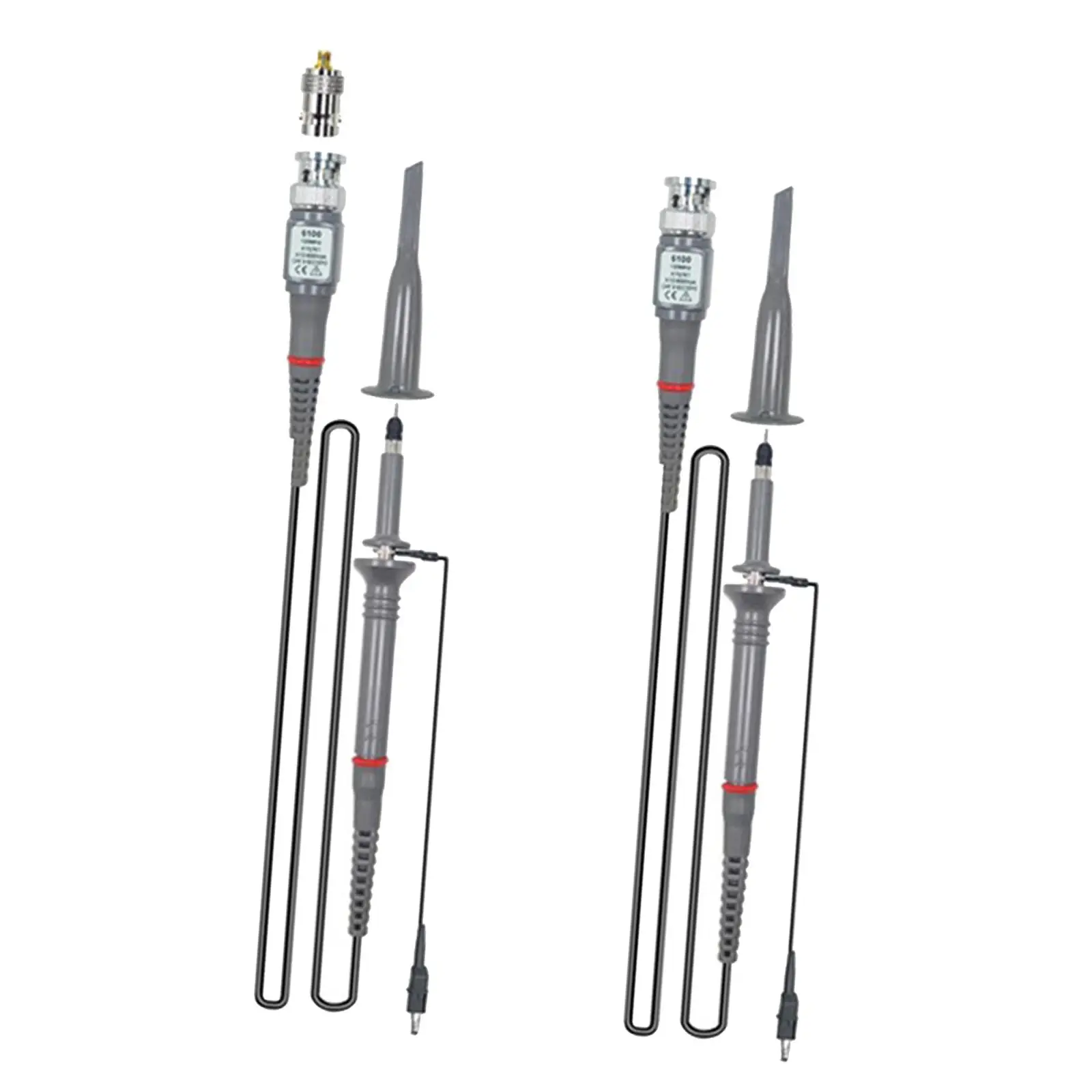 Oscilloscope Clip High Sensitivity Switchable Universal Oscilloscope Clip Probes for Digital Oscilloscopes Assisting Measurement