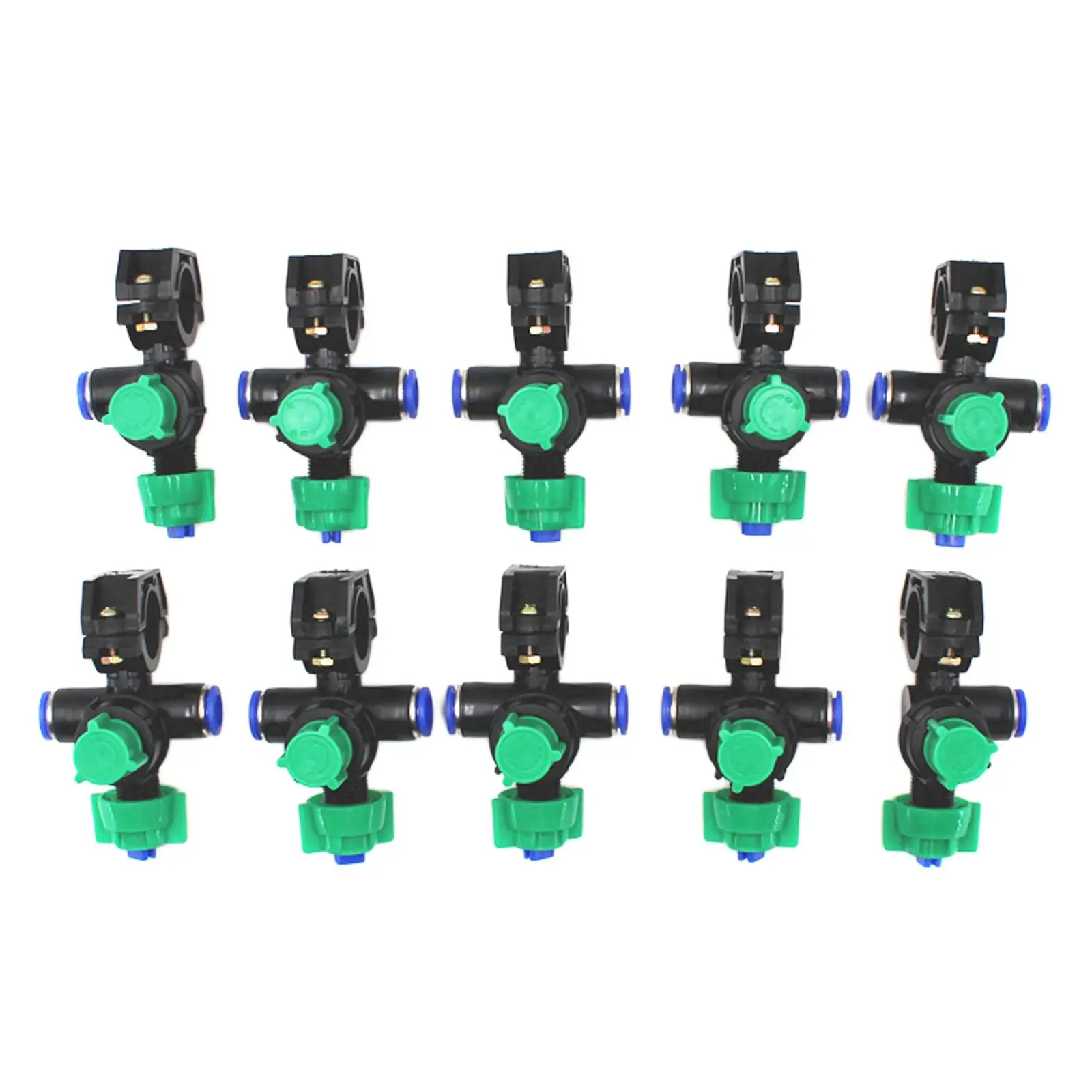 10pcs Agricultural Spray Head Misting System Head for Horticulture, Greenhouse Watering Nozzle Flower Irrigation Fog Sprayer