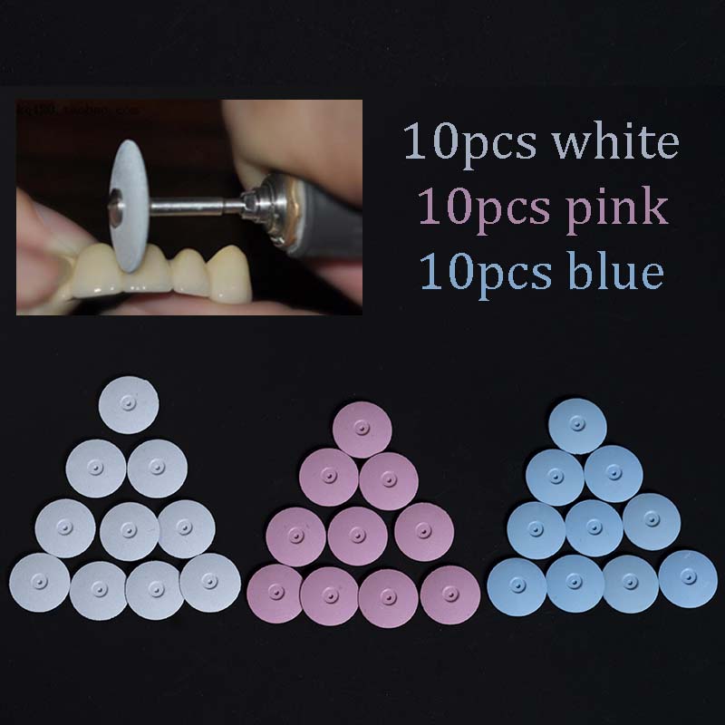 Best of New 30Pcs / pack Dental Lab Resin Polishing Wheels Burs Silicone Polishers Disk Coarse Blue / White / Red Dentist Lab Polishing Tool Reviews & Tips