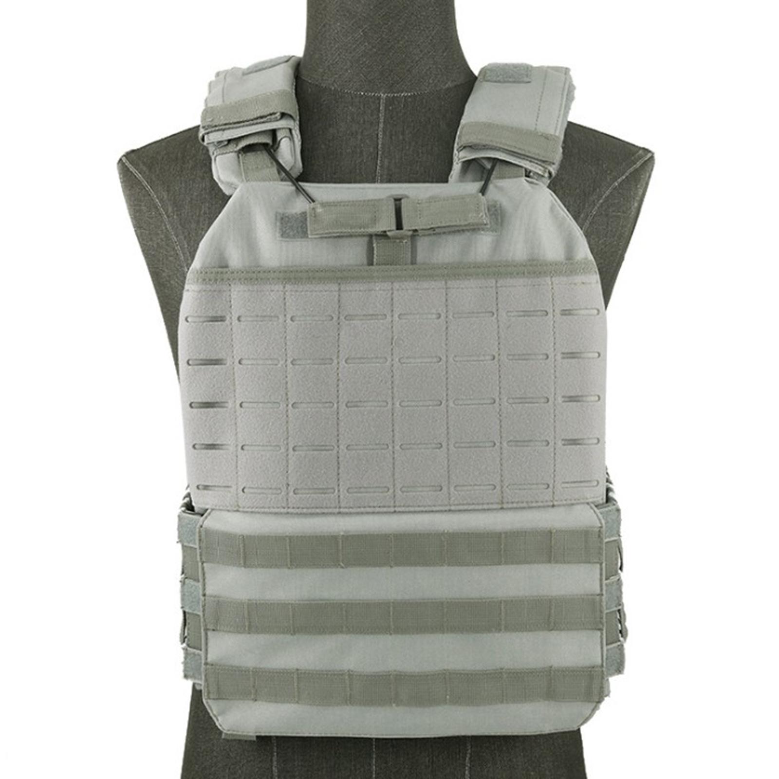 Tactical Military Assault Vest Weight-Bearing Vest for Army Combat Game Jungle