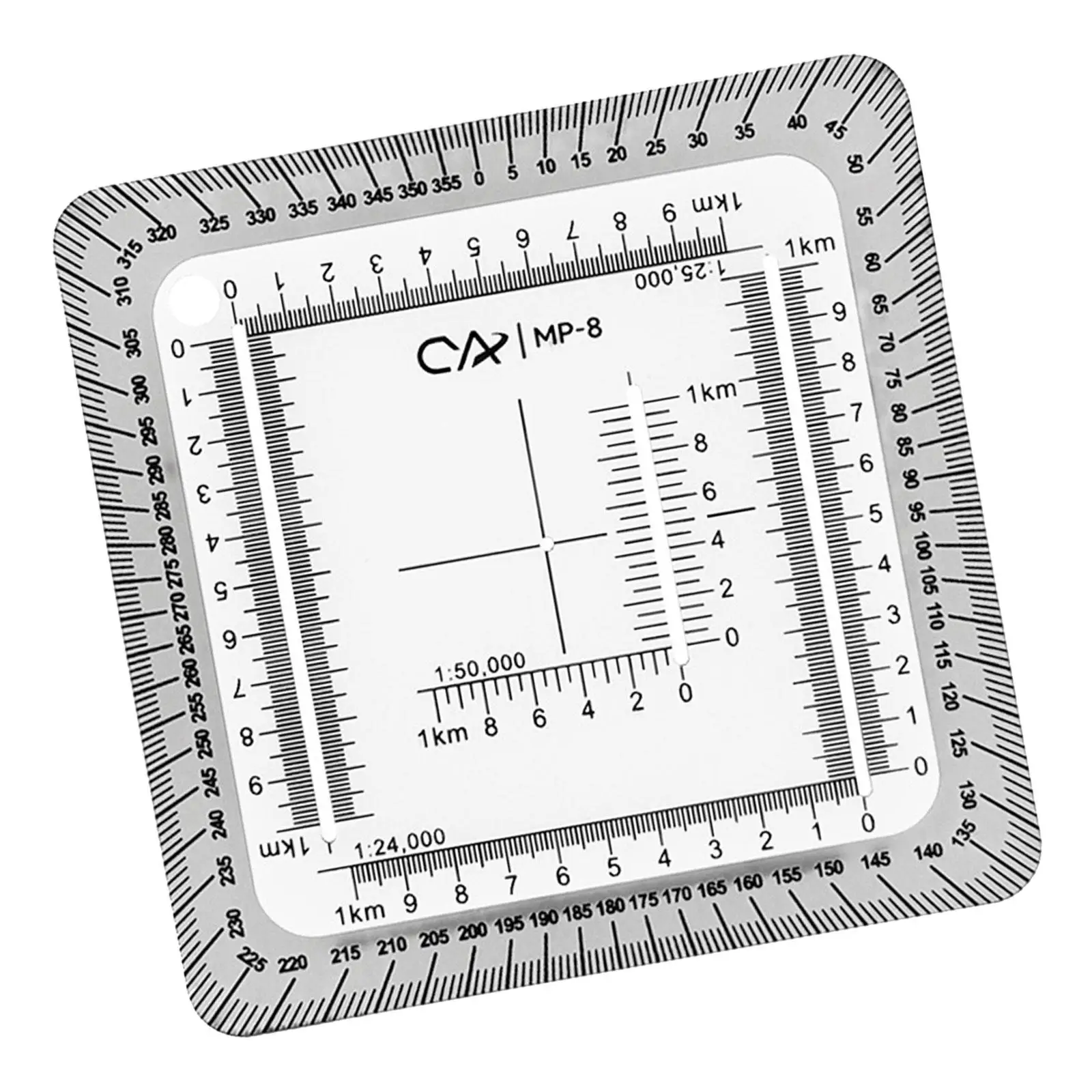 Utm Slot Tool Acrylic Map Reading Degrees Clear Professional Protractor Maptool for Poltting Utm, Usng, Mgrs Coordinates Outdoor