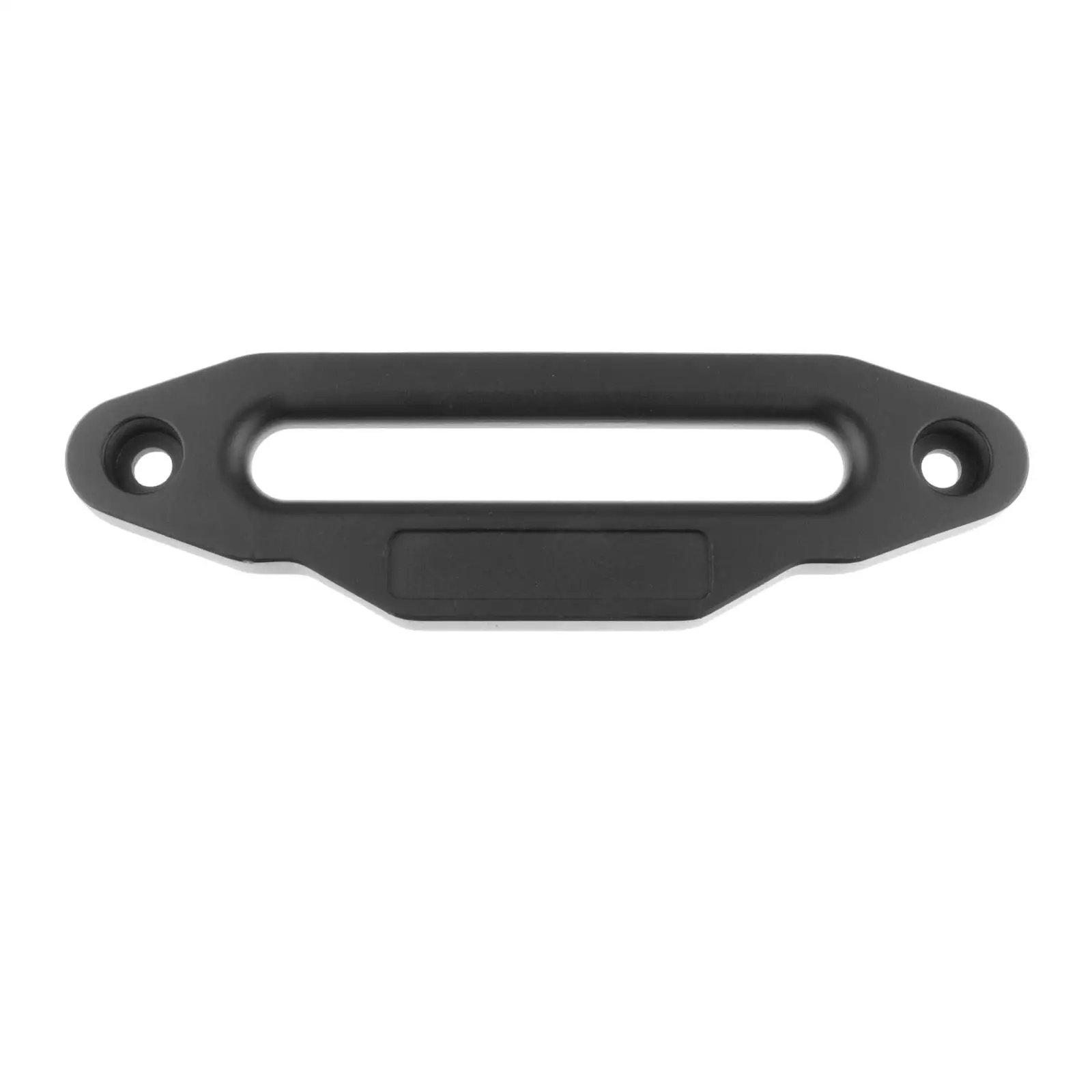 Black Aluminium 254mm Hawse Fair for Winch Rope  ATV UTV 8000-12000lbs, Reduces binding and friction caused by angled pulls