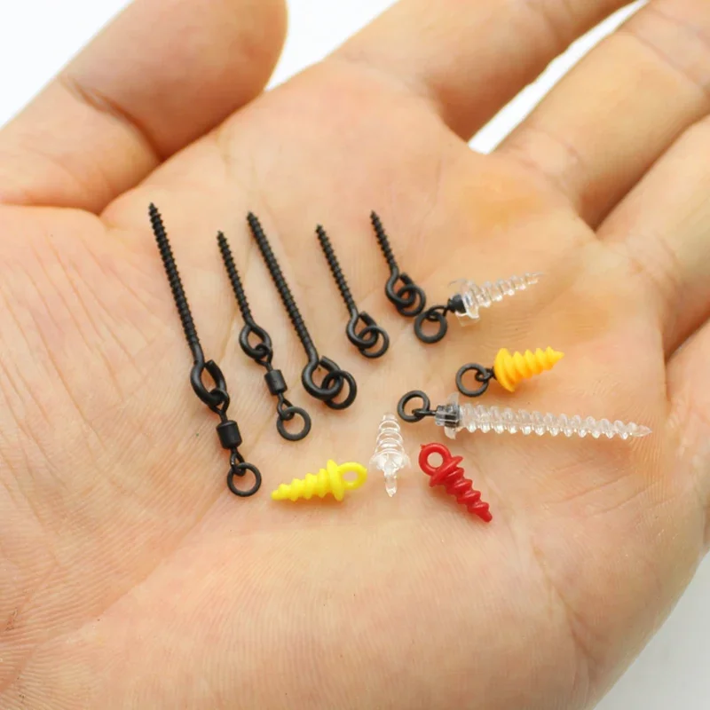Karpfen Angeln Zubehör Pop Up Boilies Köder Schraube Wirbel Für Angelhaken Köder Casting Ronnie Karpfen Rigs Tackle Ausrüstung – Detail 7