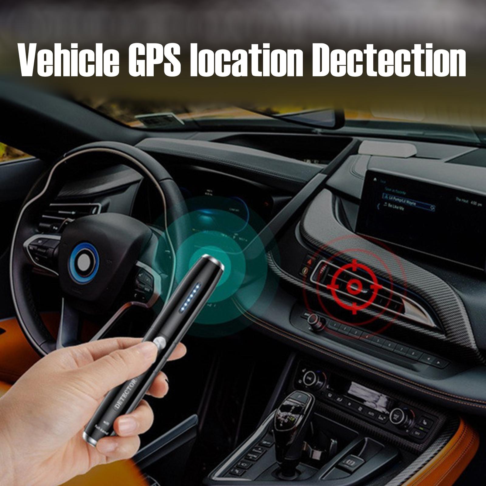 Signal Detector Portable Privacy Protector GPS Bug Finder Camera Detector Pen Tracker Scanner for Camera Home Travel Bathrooms